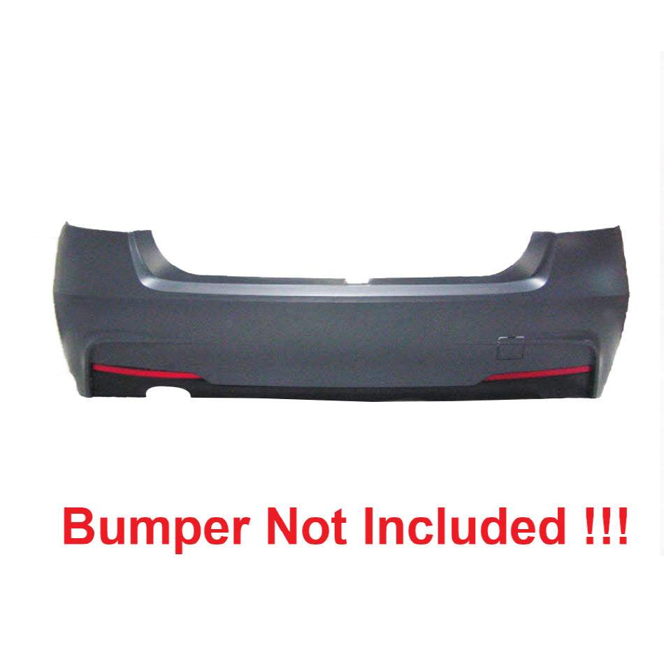 2012-2018 BMW F30 F31 M-Tech Style Diffuser Only