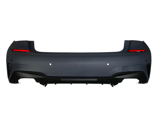2019-2021 BMW PRE-LCI G20 3 Series, M-Performance Style Rear Bumper With 6 PDC