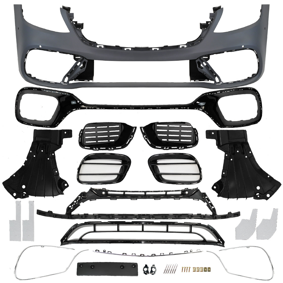 2018-2020 Mercedes Benz S Class W222 S63 Front Bumper W/ PDC