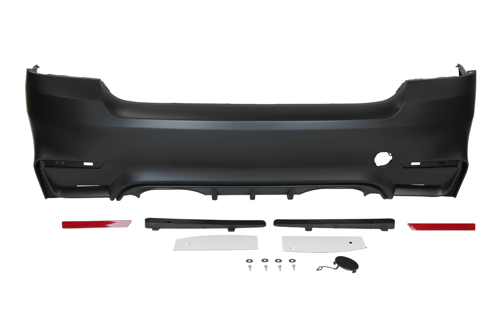 2007-2013 BMW E92 E93 M4 Style Rear Bumper W/O PDC