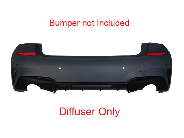 2019-2022 BMW PRE-LCI G20 M-Performance Style Rear Diffuser