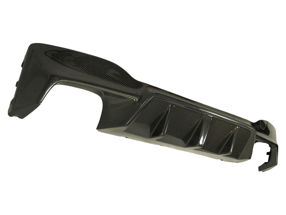 2018-20 BMW F90 M5 3D Style Carbon Fiber Rear Bumper Diffuser + Splitters Spoiler For