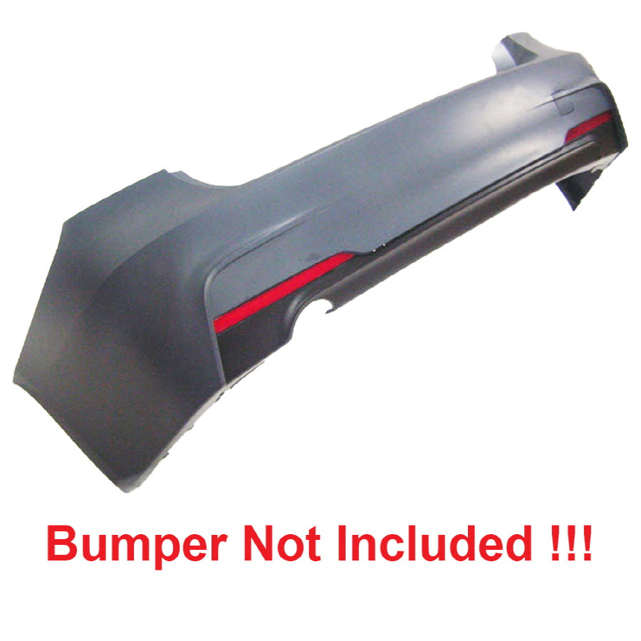 2012-2018 BMW F30 F31 M-Tech Style Diffuser Only