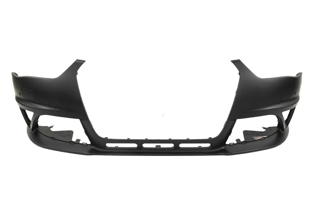 2013-2016 B8.5 Audi A4, RS4 Style Front Bumper W/ Chrome Grille
