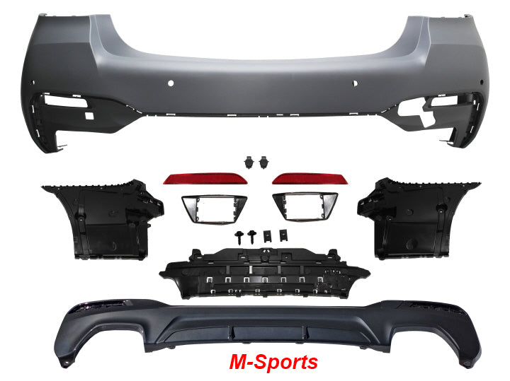 2021-2023 BMW G30 LCI Rear Bumper W/ PDC Covers