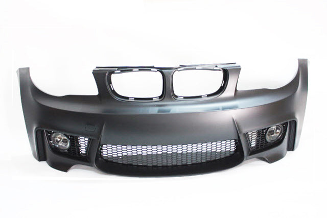 2008-2013 BMW 1 Series E82 M1/1M Style Front Bumper W/O PDC