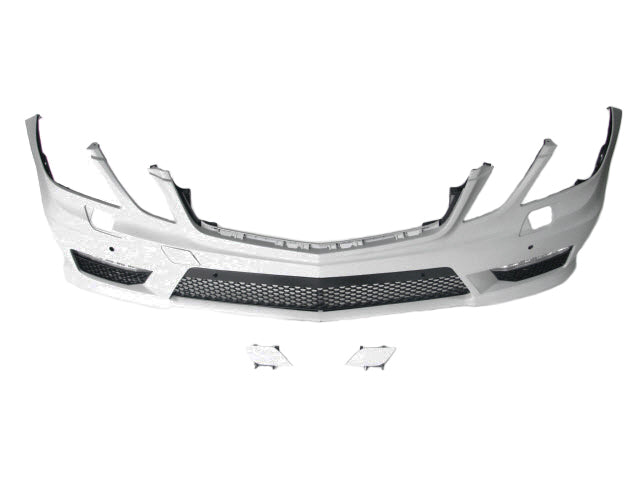 2010-2013 Mercedes Benz E Class W212 E63 AMG Style Front Bumper W/ LED DRL