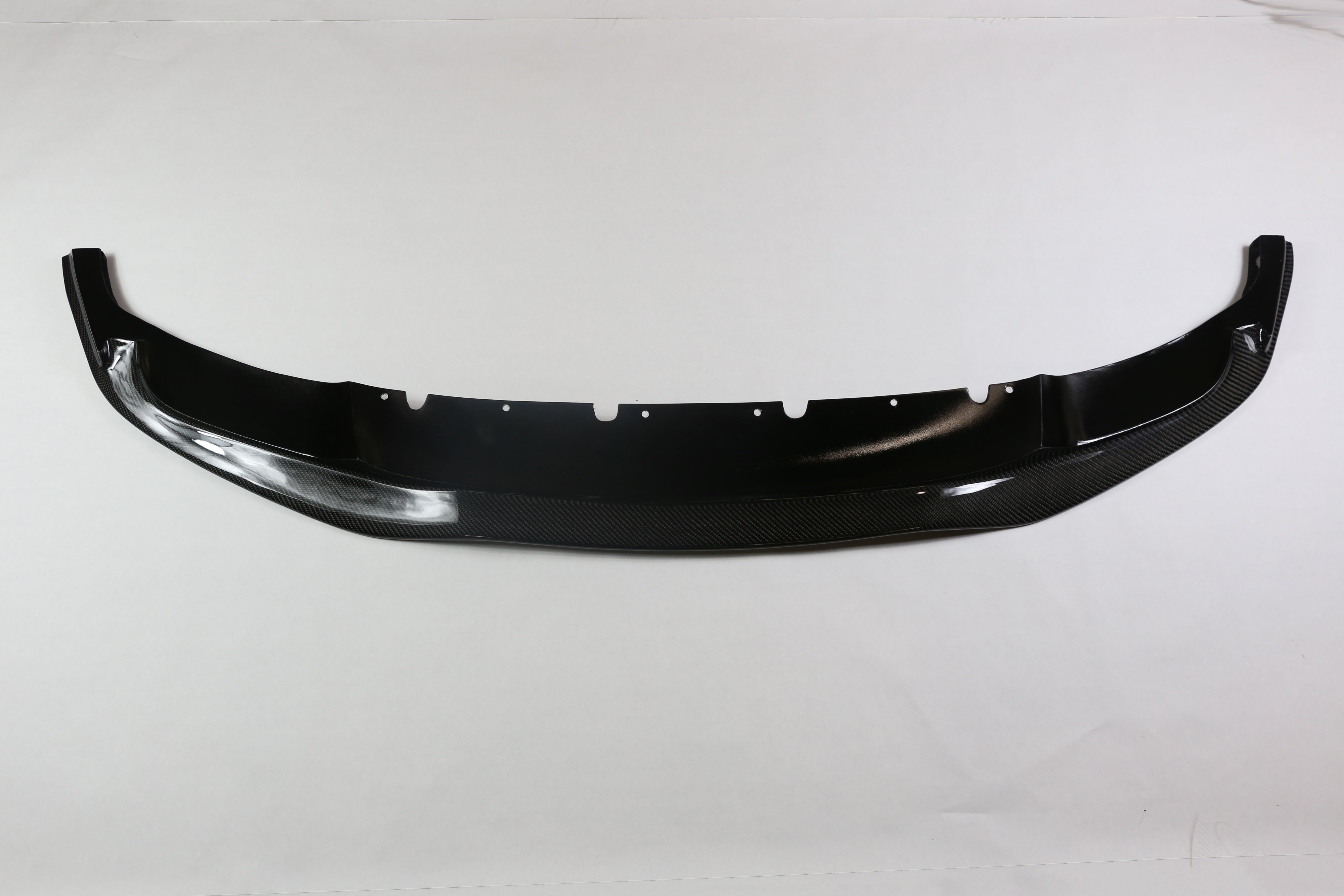 BMW F32 V-Style Carbon Fiber Lip for GoodGo F32 M4 Front Bumper