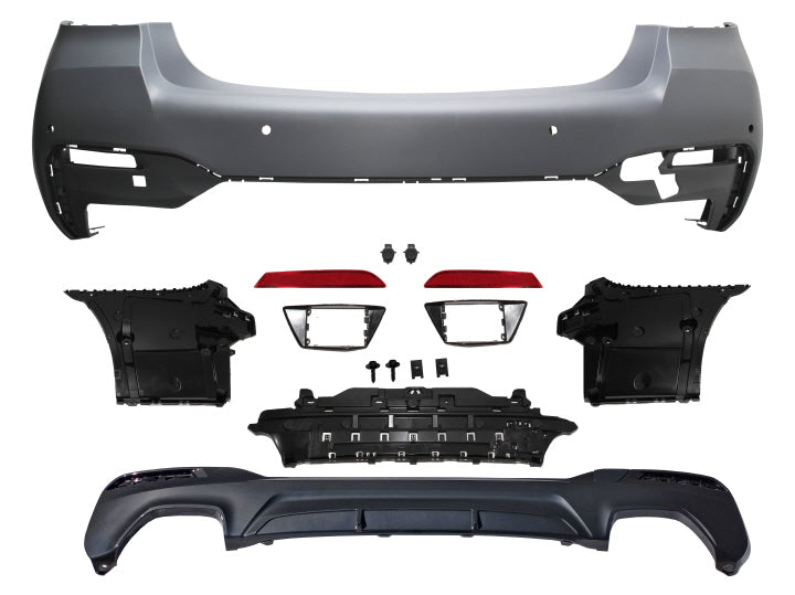 2021-2023 BMW G30 LCI Rear Bumper W/ PDC Covers