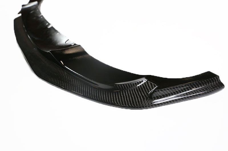 BMW F32 V-Style Carbon Fiber Lip for GoodGo F32 M4 Front Bumper