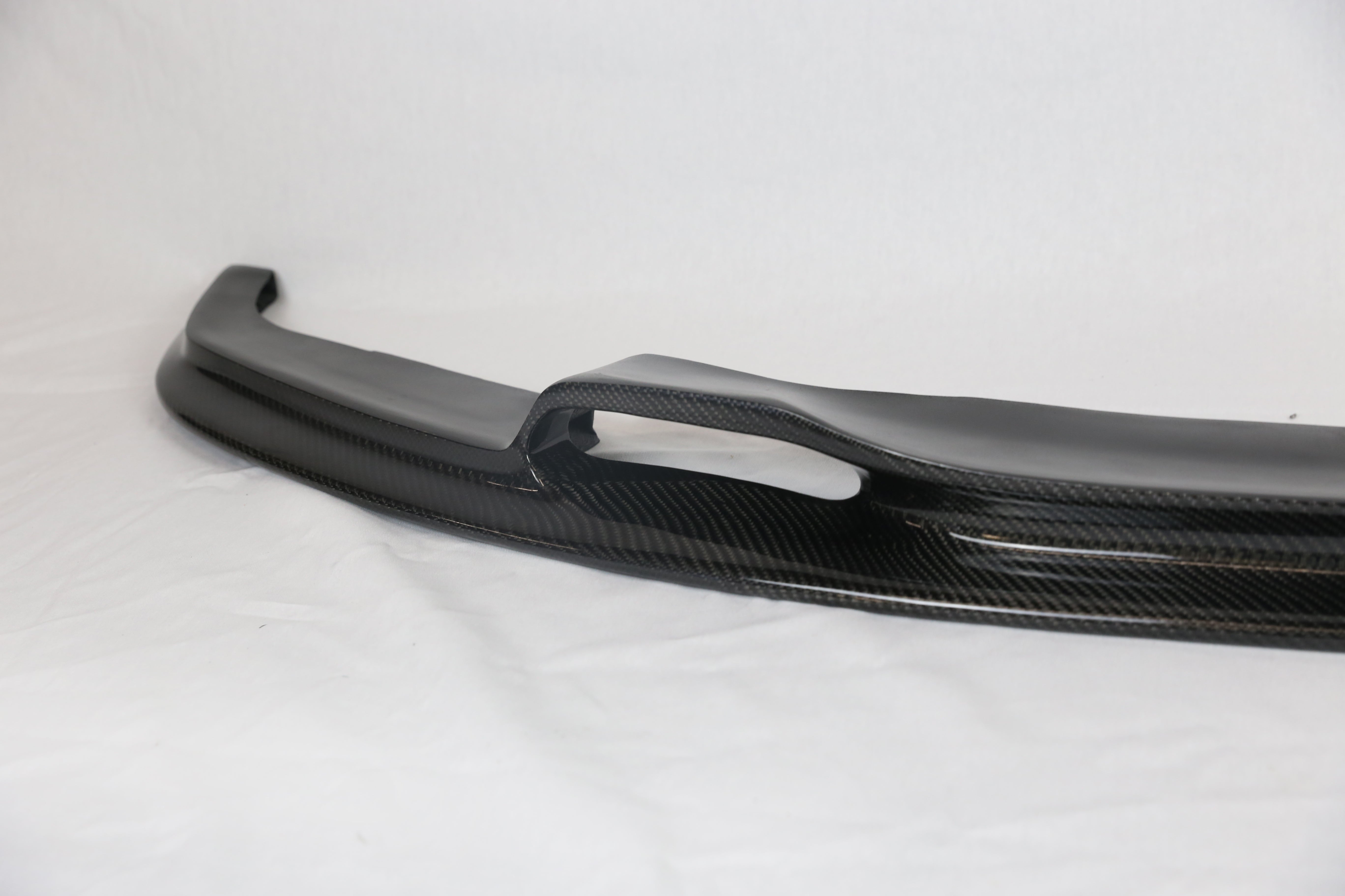 2012-2018 BMW F30 VR Type Carbon Fiber Front Lip For M-Sport Bumper