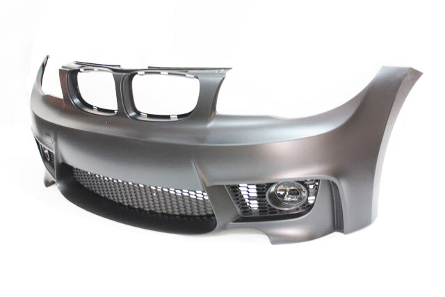 2008-2013 BMW 1 Series E82 M1/1M Style Front Bumper W/O PDC