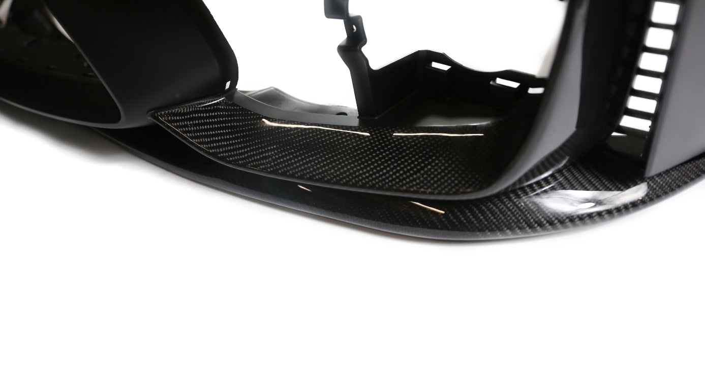 BMW F30 Performance Style Carbon Fiber Lip for Good Go M3 Bumper