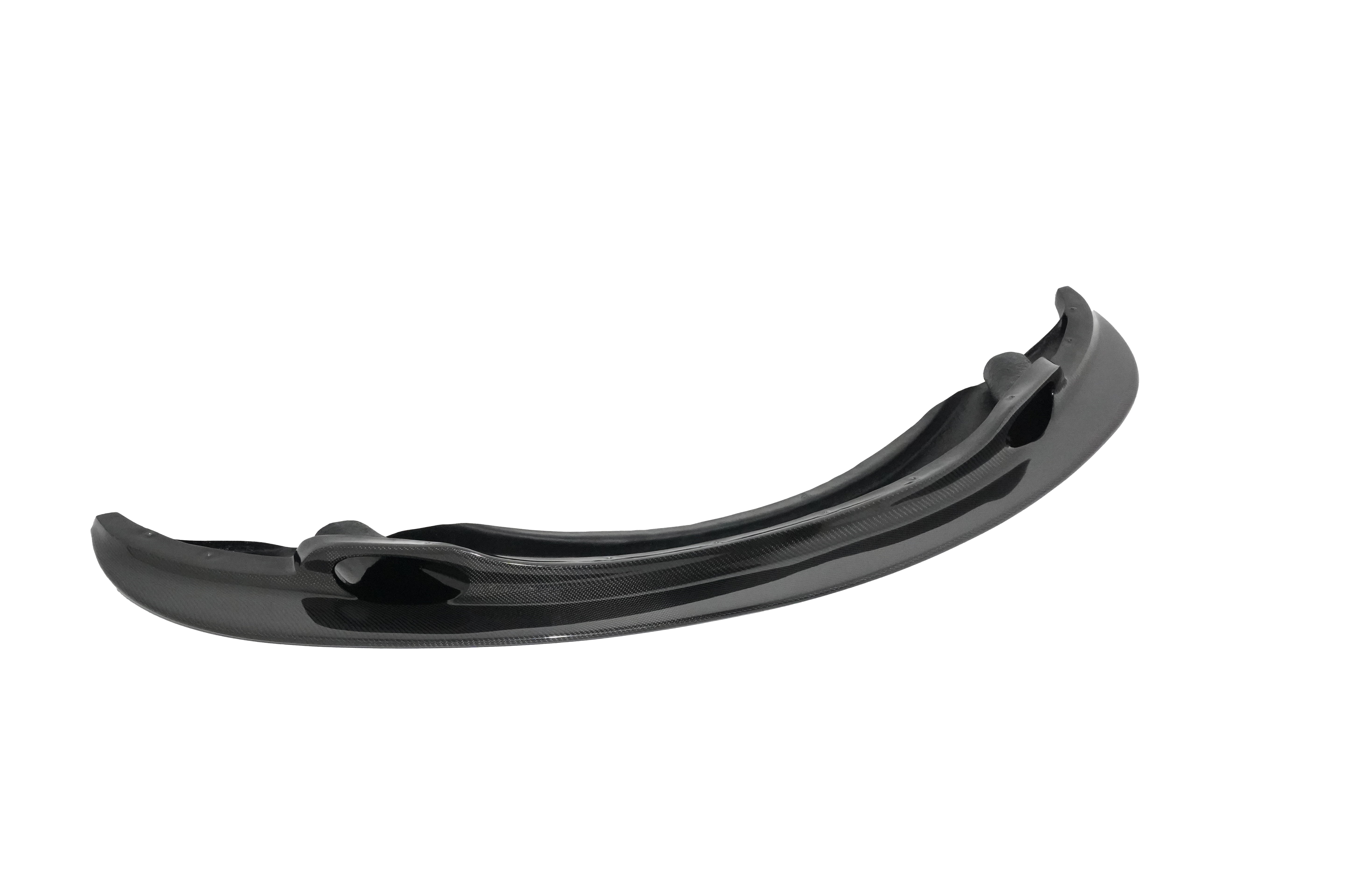 2007-2013 BMW E9X M3, GT4 Style Carbon Fiber Front Lip (LONG VERSION)