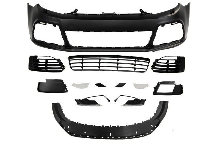 2010-2014 VolksWagen MK6 Golf R style Front Bumper witout PDC Hole