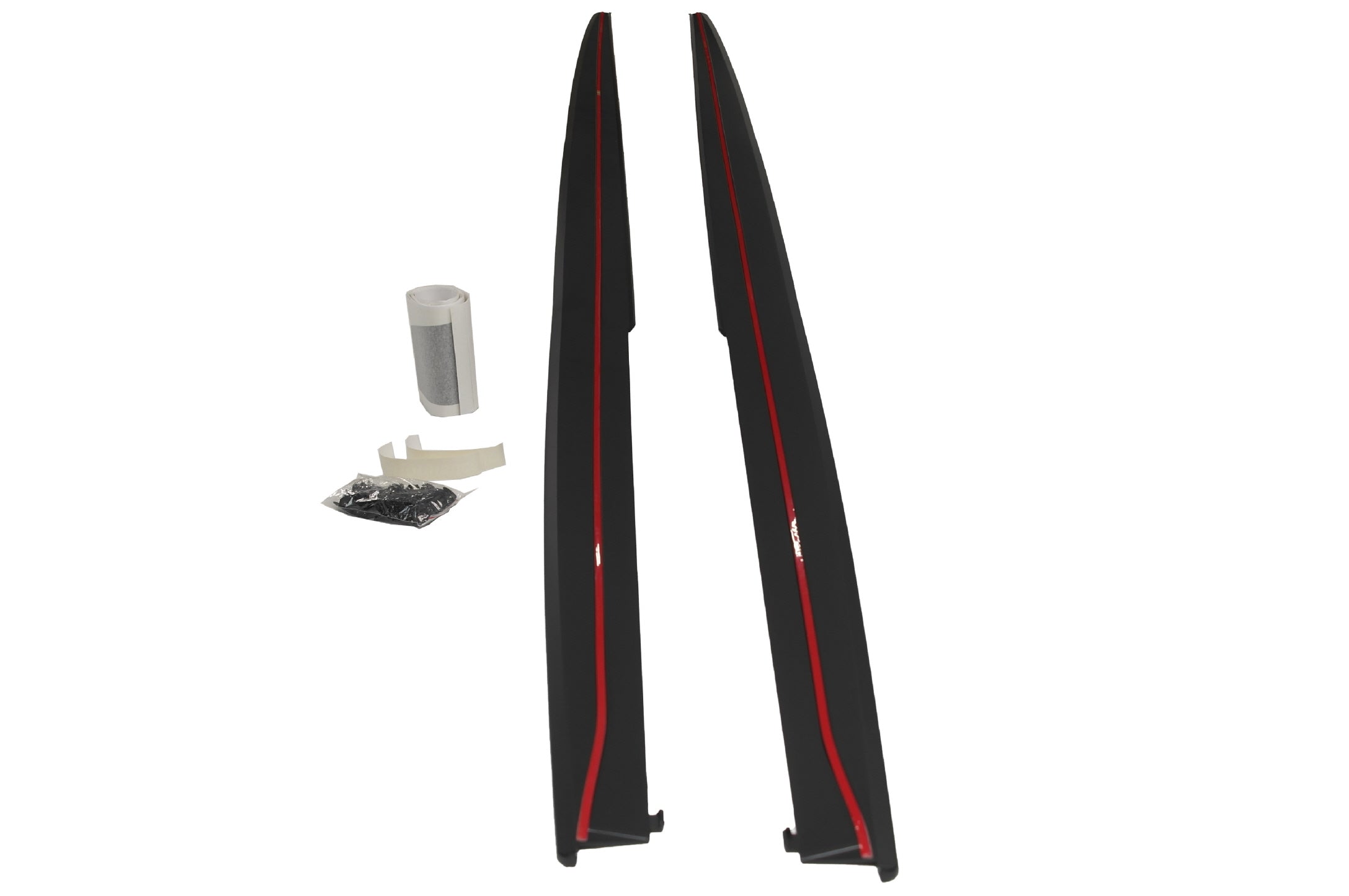 2012-2019 BMW F30 3Series Performance Style Side Skirt Extension with Decal