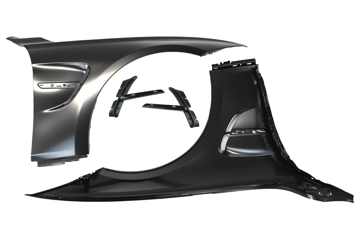 2012-2015 BMW F30 M3 Style Steel Fenders w/ Side Vent