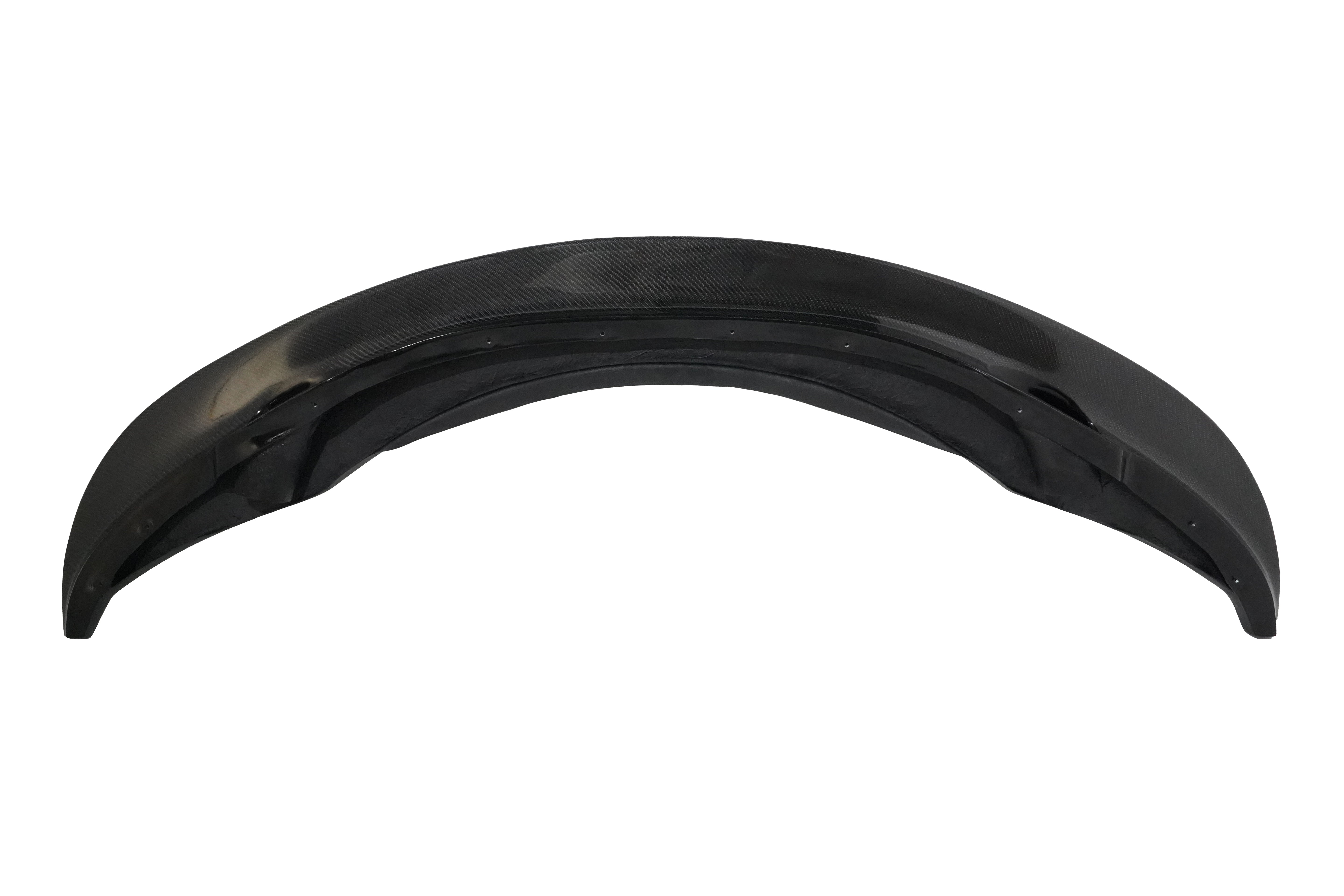 2007-2013 BMW E9X M3, GT4 Style Carbon Fiber Front Lip (LONG VERSION)