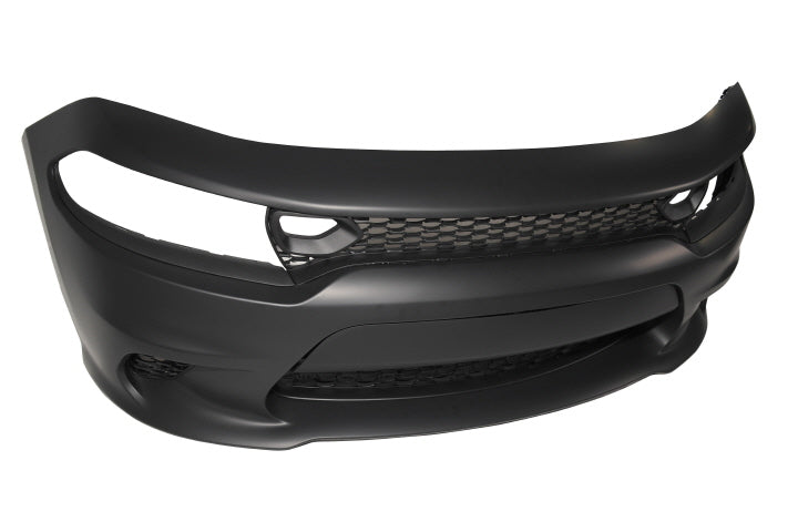 2015-2023 Dodge Charger SRT-8 Hellcat Style Front Bumper w/ Air Cover
