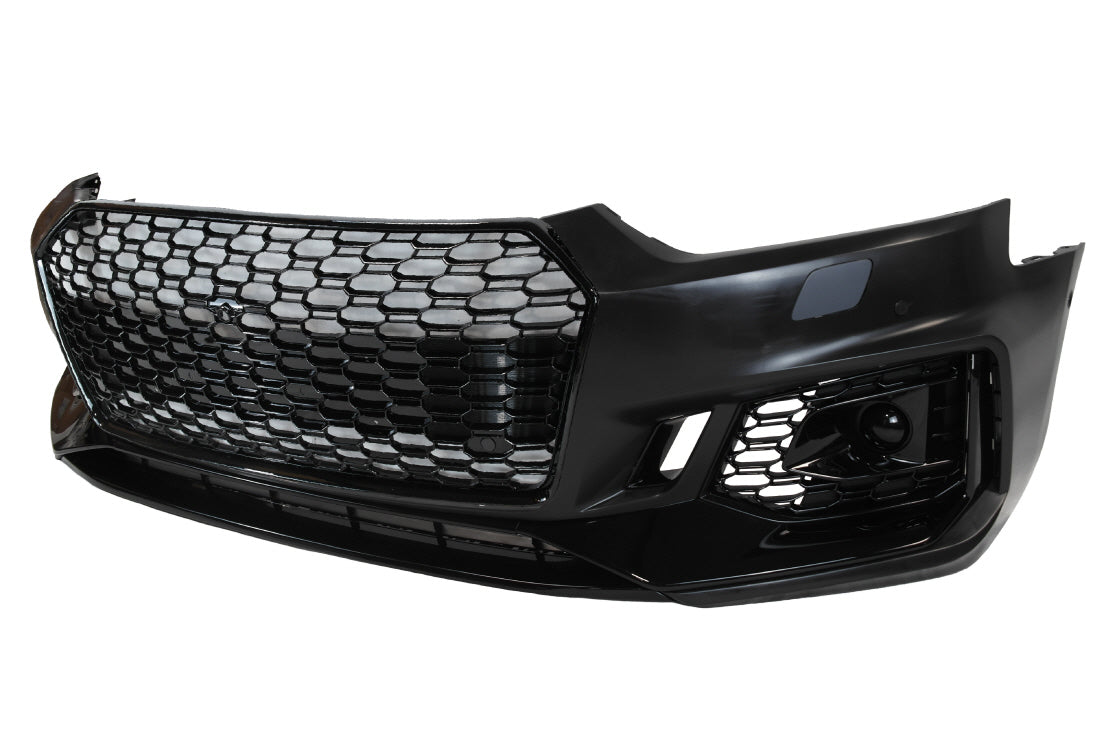 2017-2019 Audi A5 B9 RS5 Style Front Bumper W/ Black Front Grille