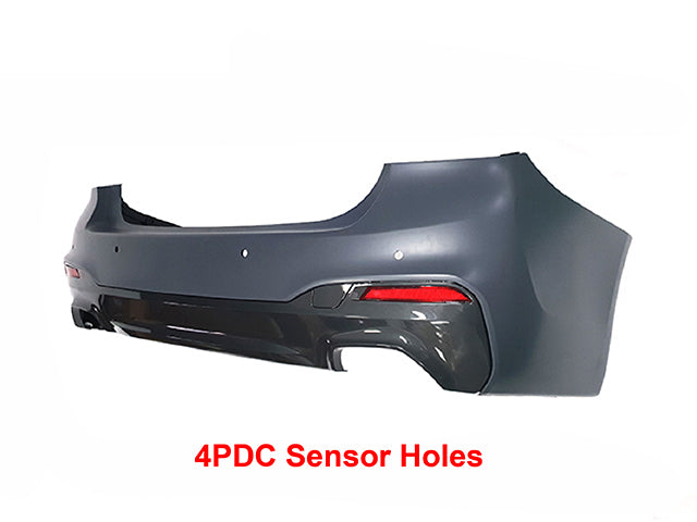 2017-2020 BMW G30 PRE-LCI M-Tech Style Rear Bumper