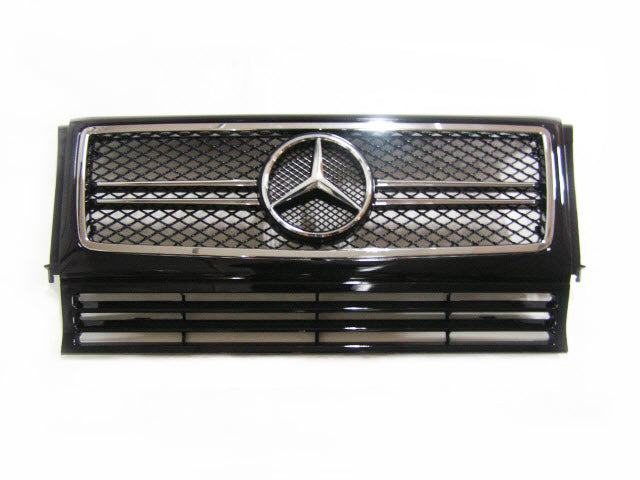 1990-2015 Mercedes Benz G Class W463 G63/G65 Style Front Grille Black NO EMBLEM