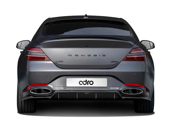ADRO 2022+ GENESIS G70 FACELIFT CARBON FIBER SPOILER