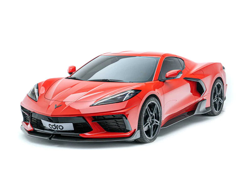 ADRO CORVETTE C8 PREPREG CARBON FIBER FRONT LIP