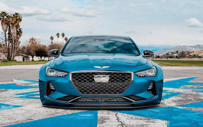 ADRO GENESIS G70 CARBON FIBER FRONT LIP V1